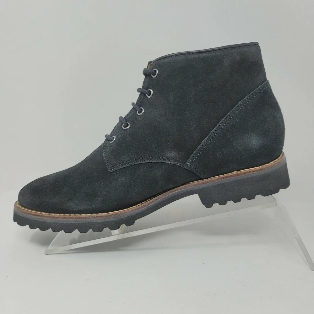 Driver Club USA Men's Chukkas Sz 8.5 M Highland Park Leather Black Suede